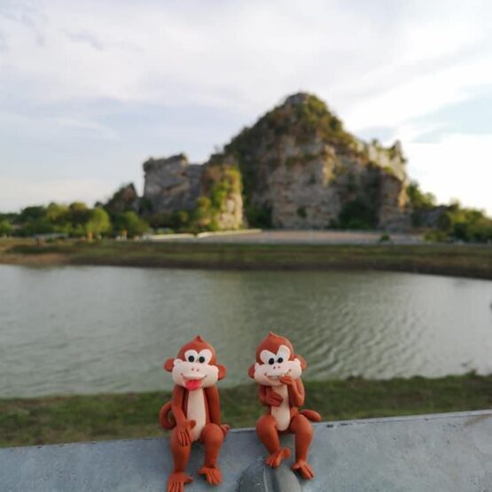 พวงกุญแจตุ๊กตาลิง - Image 6