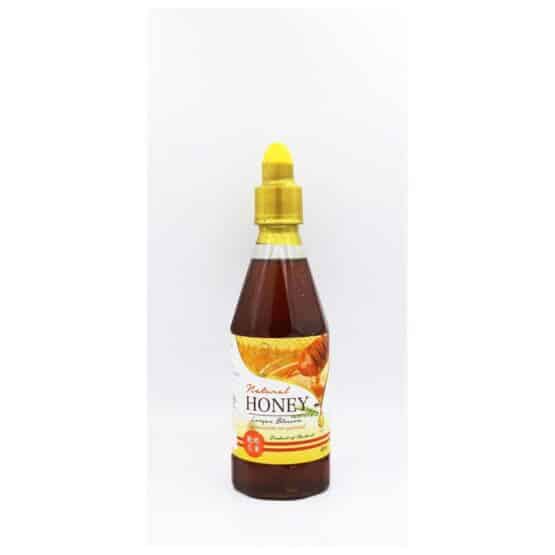 น้ำผึ้งเกสรดอกลำไย บุษราคัม ฮันนี่  ขนาด 600 ml