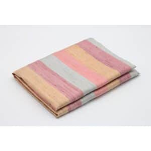 Natural dyed silk