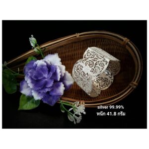 กำไรข้อมือเงินโบราณ