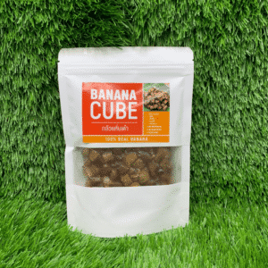 Diced bananas, 200 g.