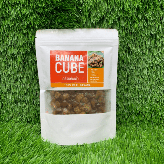 Diced bananas, 200 g.