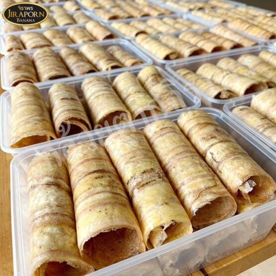 กล้วยน้ำว้าแผ่นอบม้วน 180 กรัม - Image 3