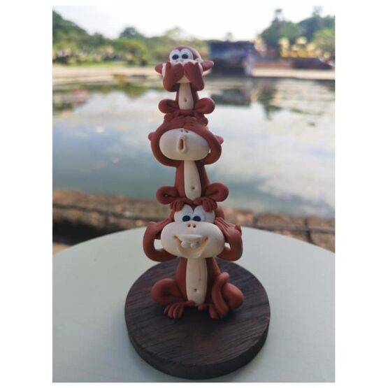 Connected Monkey Doll