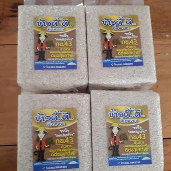 ข้าวกล้อง กข43 บรรจุ 1 กิโลกรัม - Image 3