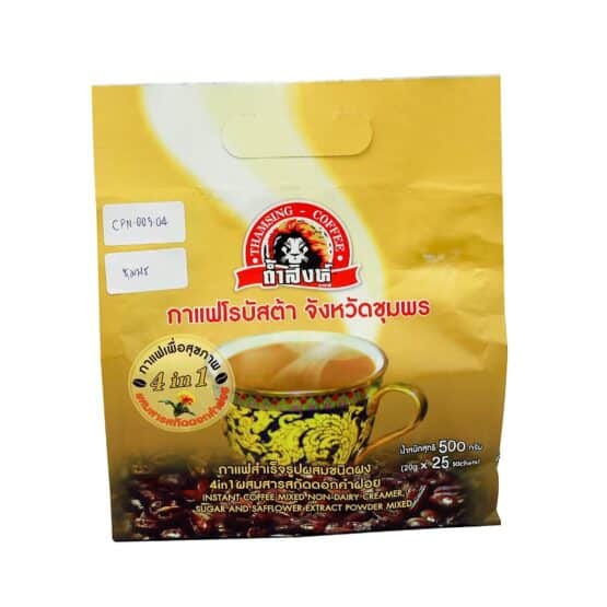 กาแฟ4 in1 ถ้ำสิงห์โกลด์