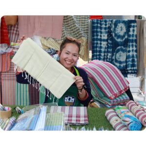 ผ้าฝ้าย ชุมชนบ้านภู