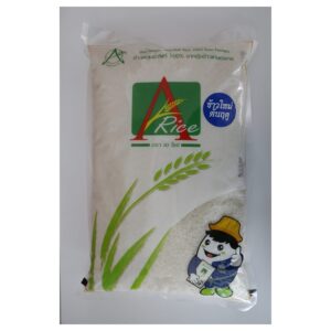 ข้าวหอมมะลิ 100% บรรจุ 5 กิโลกรัม