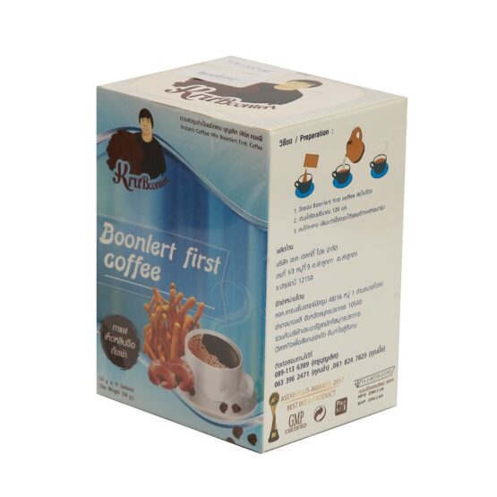 กาแฟปรุงสำเร็จชนิดผง ผสมเห็ดหลินจือและถั่งเช่า - Image 2