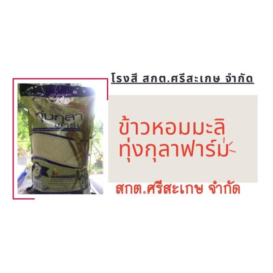 ข้าวสารหอมมะลิ 100% ทุ่งกุลาฟาร์ม บรรจุ 5 กิโลกรัม - Image 8
