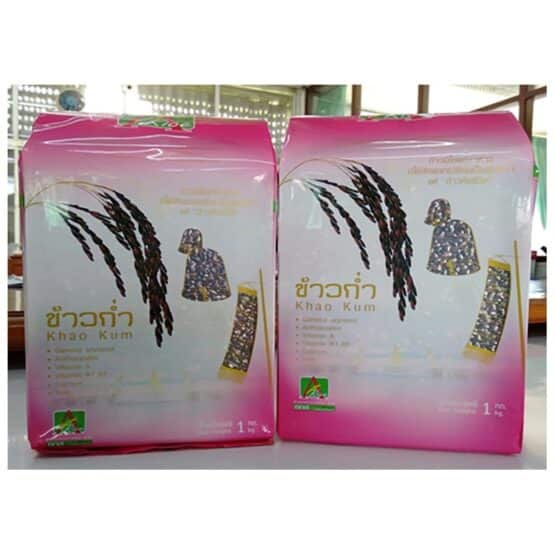 ข้าวก่ำ ตรา A-Rice  บรรจุภัณฑ์น้ำหนัก  1  กิโลกรัม - Image 2