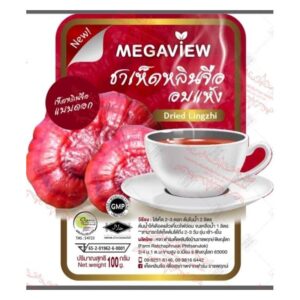 เห็ดหลินจือตรา MEGAVIEW บรรจุ 100 g.