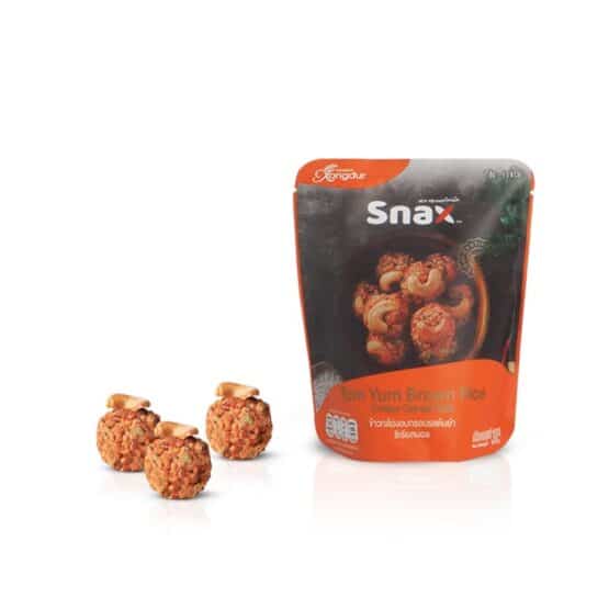 Xongdur Snax, Tom Yum Brown Rice Crispy Cereal Ball - Image 3