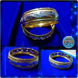 กำไลลายใบไม้