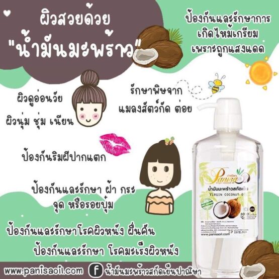 Cold Pressed Virgin Coconut Oil, 250ml. - Image 4
