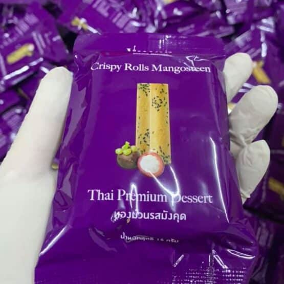 Crispy Roll (Mangosteen flavor) (Kaew Jao Jom) - Image 2