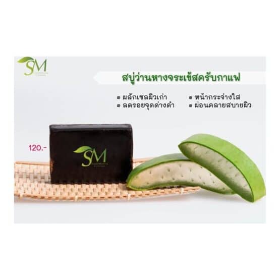 Aloe vera - Coffee Scrub Soap