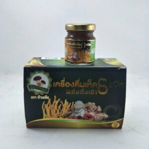 8 Mushroom Beverage (Baan Hed), 1 Box*48 Bottles