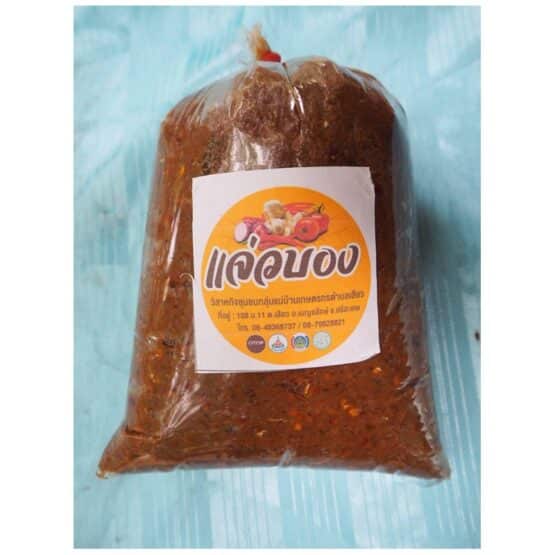 แจ่วบองปลาร้าสุก น้ำหนัก 1 กิโลกรัม