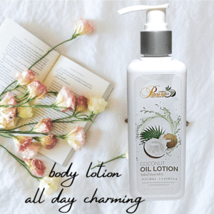 Coconut Oil Lotion, oil in lotion, 200ml.