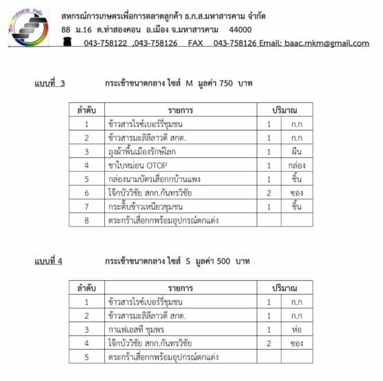 New Year Gift Set 2021 (4 Types) By AMC. Maha Sarakham - Image 7