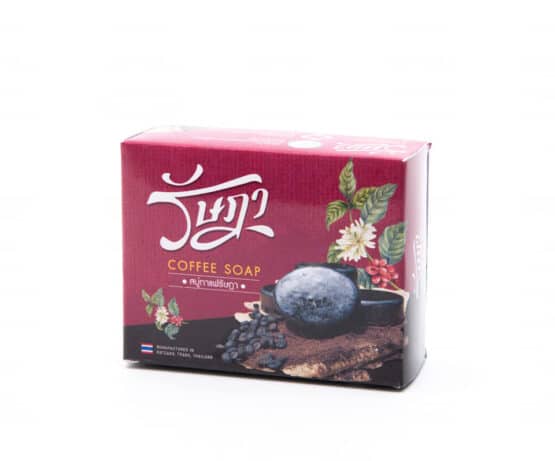 สบู่กาแฟ ผสมผงสครับกาแฟที่คัดพิเศษ ขนาด 100 กรัม ตรา รัษฎา - Image 5
