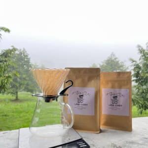 เมล็ดกาแฟคั่วสด โรบัสต้า 100% " LOM CHOY "  (Light) ขนาด 250 g.