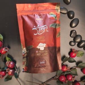 กาแฟคั่วบด โรบัสต้า คั่วเข้ม ขนาด 250 กรัม ตรา รัษฎา (RATSADA COFFEE)