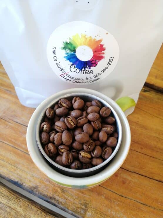 กาแฟอราบิก้าคั่ว แท้100% (Medium) ขนาด 150 กรัม ตรา O3 Coffee - Image 2