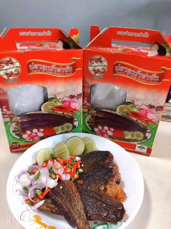 Fermented Catfish, Tah Sak @ Ban Tha Sak Agricultural Housewife Group