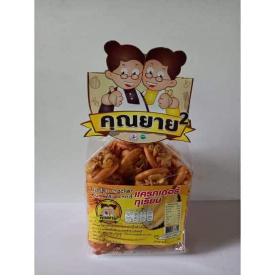 มินิแครกเกอร์หน้าทุเรียน แบบถุง ขนาด 180 กรัม ตรา คุณยาย² - Image 3