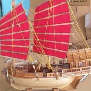 เรือจำลอง เรือสำเภาไทย ขนาด S ตรา แม่วินเรือจำลอง