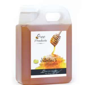 น้ำผึ้งดอกลำไย ขนาด 1.5 กิโลกรัม ตรา บีโปรดักส์ไทย (Bee Products Thai)
