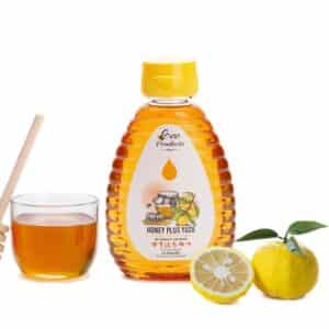 น้ำผึ้งผสมยูสุ ขนาด 250 กรัม ตรา บีโปรดักส์ไทย (Bee Products Thai)
