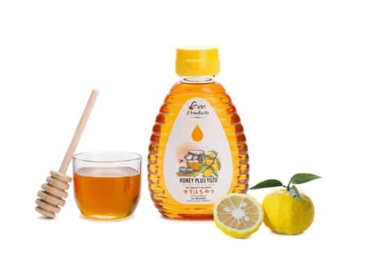 Honey Plus Yuzu, 250 g. (Bee Products Thai)