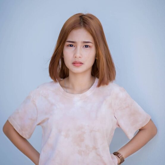 เสื้อยืดมัดสีมายา ผลิตจากสีดินธรรมชาติ @ วิสาหกิจชุมชนผ้ามัดย้อมสีมายา - Image 2