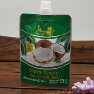 Cold Pressed Virgin Coconut Oil, 20ml. (Sachet) (Ning Coconut Oil)