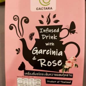 เครื่องดื่มชนิดชงส้มควายผสมกุหลาบ ตรา Gactara