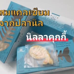 คุกกี้ผสมแคลเซียมก้างปลานิล ตรา Nilla (นิลลา)