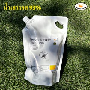น้ำเสาวรส 93% บรรจุถุง ขนาด 1,000 ml. ตรา Queen Berry