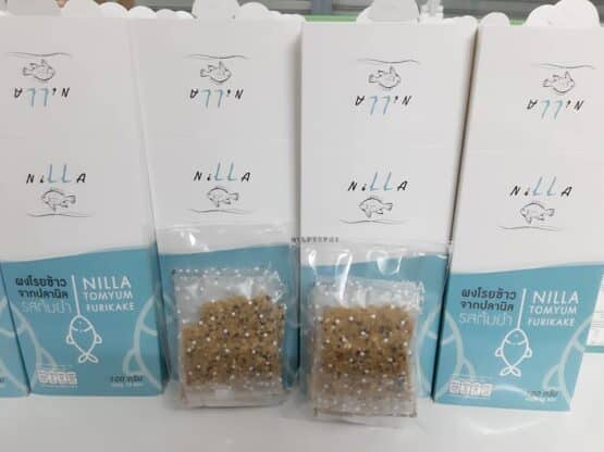 ผงโรยข้าวจากปลานิล รสต้มยำ ขนาด 100 กรัม ตรา Nilla (นิลลา) - Image 2