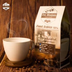 กาแฟอาราบิก้า คั่วเข้ม ขนาด 250 กรัม ตรา ดอย แม่แจ๋ม (Doi Maejam)