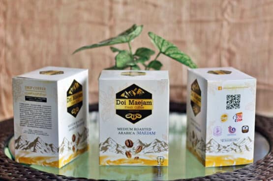 กาแฟดริป กาแฟอาราบิก้า คั่วกลาง ขนาด 105 กรัม ตรา ดอย แม่แจ๋ม (Doi Maejam)