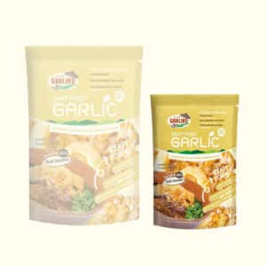 กระเทียมเจียวผสมแคบหมู ขนาด 35 กรัม ตรา Garliko