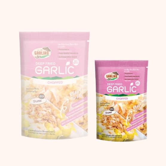 กระเทียมติดเปลือกเจียว-แบบแห้ง ขนาด 40 กรัม ตรา Garliko