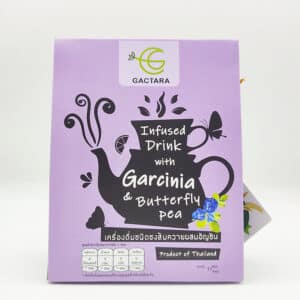 เครื่องดื่มชนิดชงส้มควายผสมอัญชัญ ตรา Gactara