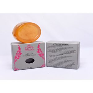 สบู่น้ำผึ้งนมแพะ ขนาด 50 กรัม ตรา ภาวนา (Pawana)