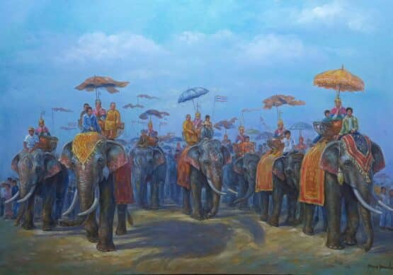 Drawing from the elephant village, Surin Province (Porn Art Shop) - Image 3
