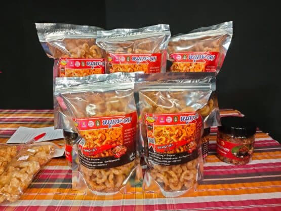 Crispy Fried Pork Rinds (Hard Type), Mala Flavor (Imm Suk) - Image 2