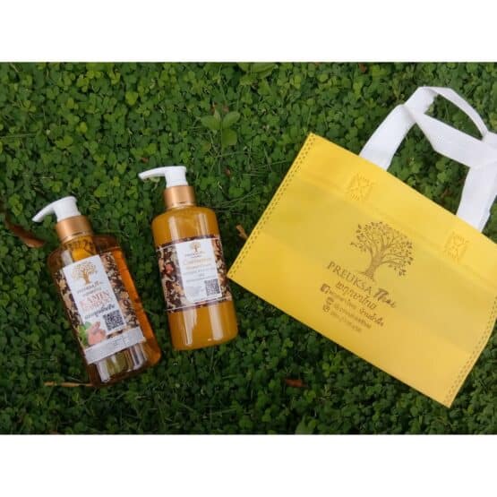 Turmeric extract shampoo, 300ml. (Preuksathai)